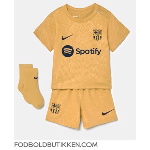 Barcelona Ferran Torres #11 Udebanetrøje Børn 2022-23 Kortærmet (+ Korte bukser)
